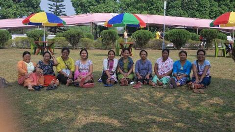 Host church women volunteers for Youth Leadership Conference in KBC compound