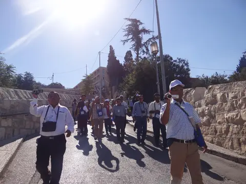 Palm Sunday road