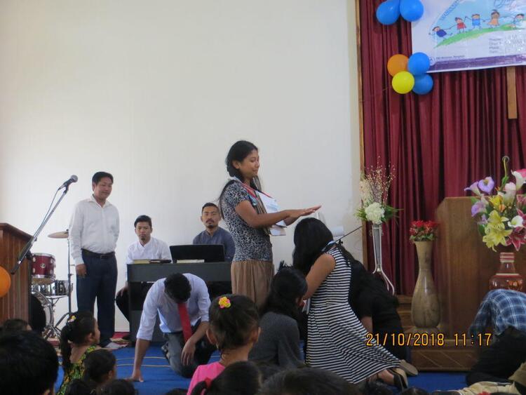 Skit show presented by VBS Young Adult Students